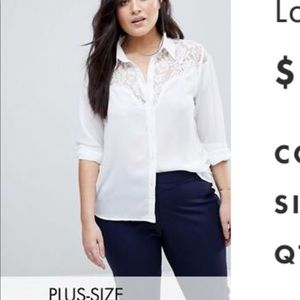 Asos Curve Fashion Union Plus western shirt